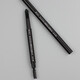 No-sharpening single-blade double-ended eyebrow pencil, waterproof, natural and smooth, wild eyebrow root, clear and long-lasting, not easy to fade No-sharp single-blade brush #dark brown 1 piece