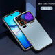 Lan Meixi Xiaomi 17promax mobile phone case new metal xioami17pro protective cover business simple frosted ultra-thin anti-fall magnetic lens film all-inclusive creative bracket graphite black metal bracket + built-in lens film Xiaomi 17promax