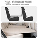 Sailing car bed car rear sleeping pad inflatable rear seat folding bed children's car sleeping tool SUV travel bed brown - double-sided comfortable chenille + easy care PVC leather