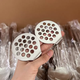 Yusenyi walnut mashing stainless steel pressing mud artifact potato masher 316 tool egg non-staple food pounding and rolling mud 316 steel potato press single package 316ml 316 steel potato press single package