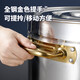 Stainless steel electric heating water boiling bucket commercial hotel restaurant large capacity insulation bucket boiling water bucket automatic constant temperature plug-in extra thick non-magnetic 304 heating plate with faucet 30 liters dry burning prevention + intelligent constant temperature