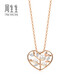 Chow Sang Sang 18K Rose Gold Pearl Pendant Daily Luxe Love Tree Pendant 89672P Pricing