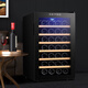 Bacchus red wine cabinet beech wood layer 28-pack thermostatic cabinet electronic temperature-controlled wine cabinet home mini small wine cabinet office refrigeration rack air-cooled frost-free BW-70D1