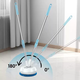 Zhong Zhang Guan's German electric mop wireless rotating household lazy floor mop wall panel wipe window glass artifact cleaning machine light blue electric cleaning machine 4 wet and dry mops