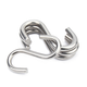 Jinchao S hook 304 stainless steel S-shaped hook S-shaped hook S hook industrial hook convenient hook load-bearing M6 (20 pcs)