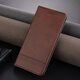 Jioxiang Magnetic Flip Cowgrain Leather Case Suitable for Huawei Mate60Pro Phone Case 70 Business All-inclusive Anti-fall Brown Huawei Mate60Pro