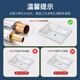JOMOO's official flagship all-copper single-hole hot and cold faucet is suitable for bathroom basins. Tianxiang model, crystal diamond silver hot and cold model, all-copper thickened corner water outlet, saves water and does not splash.