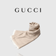 Gucci (GUCCI) double G double-sided woven floral tassel shawl wool scarf couple model light khaki light luxury 165904 light khaki