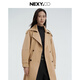 NEXY.CO mall's same style 2025 autumn new black stand-up collar stretch shirt half turtleneck thermal top black XL