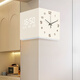 Long time no see modern minimalist living room corner wall clock restaurant decoration wall clock artistic mural