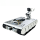 Lingle TS100L crawler type off-road shock-absorbing car ROS robot open source development platform unmanned vehicle chassis model customized model single chassis with electronic control + robotic arm version 11-wire Hall encoder