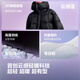 Bosideng 25 years winter puff down jacket for women 90 velvet thickened removable hood loose short lazy style jacket