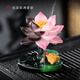 Tuojin color-changing tea pet ornaments can raise creative lotus golden toad tea play tea table tea table kung fu tea set accessories decoration golden toad play dew-gift box