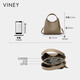 Viney bag women's bag cowhide bucket bag light luxury crossbody handheld shoulder bag birthday gift brand for girlfriend and wife