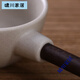 Wanqiantang (Edenus) ceramic tea spoon long handle tea spoon steaming tea spoon tea spoon wooden handle spoon tea spoon wood burning tea spoon
