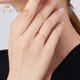 First Blessing Wave Gold Ring Pure Gold 999 Living Mouth Simple Fashion Hand Jewelry Women's Birthday Gift for Girlfriend 12 Rings Approximately 0.9g