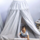 Bed curtain, crib, mosquito net, baby tent, insect-proof blackout curtain, bed curtain to block air-conditioning wind, pure cotton curtain bedding, pure cotton bed curtain (optional colors)