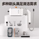 Jingwu household steam cleaner portable kitchen fume high temperature and high pressure steam cleaner bedroom sterilization and mite removal air conditioning household appliances degreasing multi-function all-in-one steam engine 750ml water tank deep cleaning disintegrating oil stains