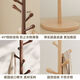 SGMW solid wood clothes hanger floor-standing bedroom coat rack living room clothes rack floor-standing clothes hanger home vertical bag rack