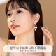 Molan pearl earrings for women 2025 new silver needle lily of the valley earrings jewelry birthday anniversary gift for girlfriend and wife