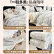 Jingxi Milk Velvet Quilt Winter Winter Milk Velvet Blanket Three Layers Thickened Office Nap Blanket Shawl Cotton Carving Three-layer Blanket-Butterfly-Coffee Carved Milk Velvet Locks in Temperature and Cold Protection Refuses to Shed 180cm*200cm Blanket Applicable Scenarios Shawl Sofa Blanket