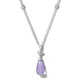 CIGA LONG Pipa Amethyst Necklace and Earrings New Product Series Original New Chinese Style Jewelry Pipa Amethyst Necklace