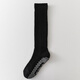 New autumn and winter long yoga socks professional non-slip Pilates thickened calf socks for women's fitness thickened pile yoga calf socks black one size
