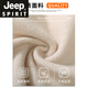 JEEP SPIRIT Jeep Henry Collar Woolen Cardigan Men's Autumn and Winter Contrast Color Splicing Casual Jacket 2025 New Knitted Wool Clothes Gray M