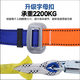 Qian'an new national standard European-style full-body five-point safety belt for high-altitude construction construction anti-fall safety belt safety belt single large hook lanyard + buffer bag 2 meters