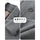 AX autumn and winter thickened wool suit jacket men's Chi Armania business casual woolen single suit jacket black M 170 90-120Jin Jin equals 0.5 kg