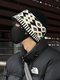Departure day hat for girls, good-looking winter women's woolen hat, high-end internet celebrity knitted hat for men, Korean style cold hat, multi-functional supreme suit (versatile black+scarf+gloves) Already
