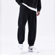 Liyang Autumn 2025 New Straight Leg Loose Sweatpants Men's Korean Fashion Sports Pants Simple Versatile Drape Casual Pants Plus Velvet Style Straight Leg Black 2XL (Suitable for 130-145 Jin Jin equals 0.5 kg)