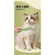 Cat comb, pet comb, special comb for long-haired cats, fine-toothed needle comb, dog comb to remove floating hair and open knots, Vibrant Orange - universal for cats and dogs - combing