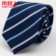 Antarctic tie men's formal wear men's business casual striped encryption tie blue and white stripes