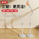 JIAHUACAI three-arm mechanical arm live broadcast mobile phone special stand floor-standing overhead shooting mobile phone stand shooting mirror live broadcast stand with radiator multi-functional video shooting stand ipad tablet support stand three-arm starlight white limited edition mobile phone