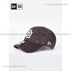 NEW ERA New Yihua spring and summer MLB curved brim retro washed old baseball cap fashionable street visor for men and women 13773996 brown_San Diego Padres adjustable