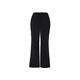 Bosideng Down Pants Women's 2025 Winter New Style Simple Versatile Solid Color Flared Down Pants B250442302 Black 8056 XS 155/62A