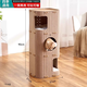 Yanxiang cat nest, play and sleep integrated cat climbing frame, cat house, tree hole, cat nest, universal for all seasons, double-layer, three-layer cat nest, cat scratching board toy, three-layer cat nest, camel color, upgraded, thickened and reinforced