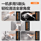 Jingwu household steam cleaner portable kitchen fume high temperature and high pressure steam cleaner bedroom sterilization and mite removal air conditioning household appliances degreasing multi-function all-in-one steam engine 750ml water tank deep cleaning disintegrating oil stains