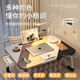 Foldable bed small table study desk laptop table student dormitory bunk bed study table bed study table-non-slip W legs random color 50*30cm