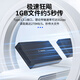 小盘(XDISK)3TB移动硬盘USB3.1桌面硬盘TypeC外接电脑电视游戏硬盘金属3.5英寸硬盘家庭数据仓库