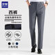 Romon Men's Suit Pants 2025 Autumn New No-iron Business Commuting Professional Suit Pants Elastic Loose Versatile Trousers