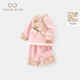 Fanlie VOONLIE Girls Suit Autumn Clothes Children's Chinese Style Festive Sweet Baby One-Year-Old Dress Catch Week New Year's Eve Clothes