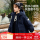 ASK JUNIOR waterproof boys jacket 2025 winter new product children's quilted thickened warm hooded cotton coat