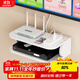 Anya set-top box rack punch-free wall storage rack wall hanging living room TV bedroom router set-top box rack