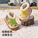 Carter Rabbit toddler shoes 2025 winter new baby cotton shoes non-slip wear-resistant plus velvet warm children's snow boots green white blue 25 inner length about 16cm foot length about 14.3-14.9