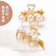 2025 new headwear gift, high-end small pearl clip, exquisite and compact hair clip for the back of the head for women, three-piece set of clips, random style