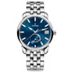 [Second-hand 95 new] Plum TITONI Men's Master Series Men's Mechanical Watch Roman Time Marker Watch Diameter 41mm Blue Disc Steel Power Storage Big Mouth 94388-S-675