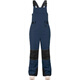 Gsou SNOW children's ski pants one-piece suspenders winter professional windproof and waterproof single-board and double-board ski clothes for boys and girls, navy, same style for men and women XS (recommended height 116-125CM)