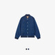 Levi's 25th Autumn and Winter New Style Couple's Fashionable Casual Loose Ribbed Stand Denim Down Jacket Blue M